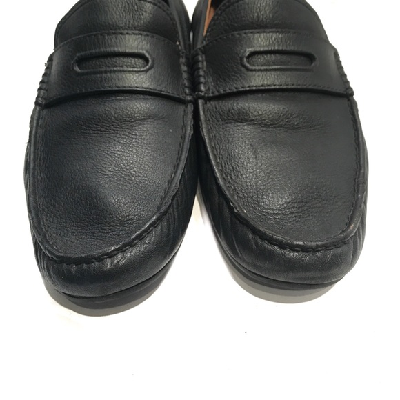 SOLD Coach Jarad Black Leather Driver Moccasin - Picture 3 of 7